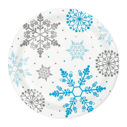 snow princess dinner plate