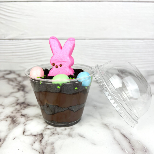 Easter Dirt Pudding Cup with Lid
