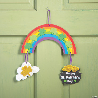 St. Patrick's Day Rainbow Mobile Craft, 12 count