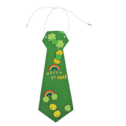St. Patrick's Day Tie Craft, 12 count